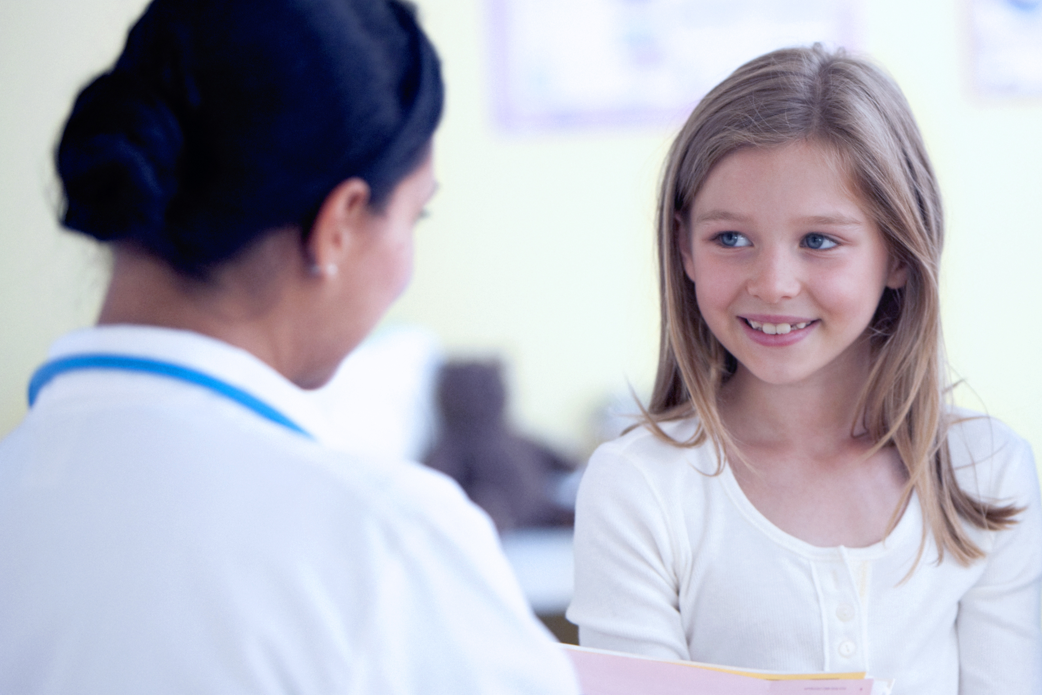 Nurse Checking Girl